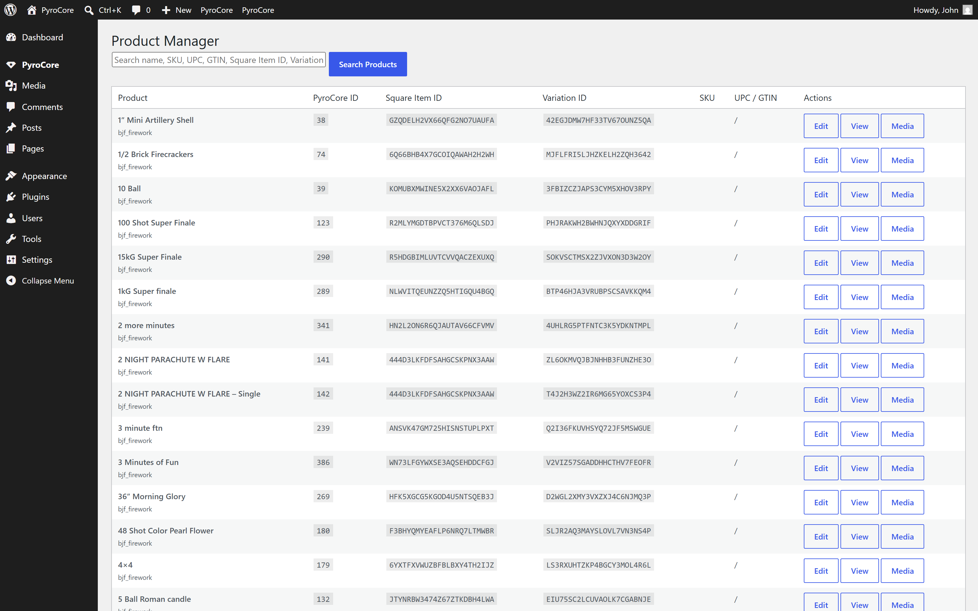 Product Manager — pricing and categories